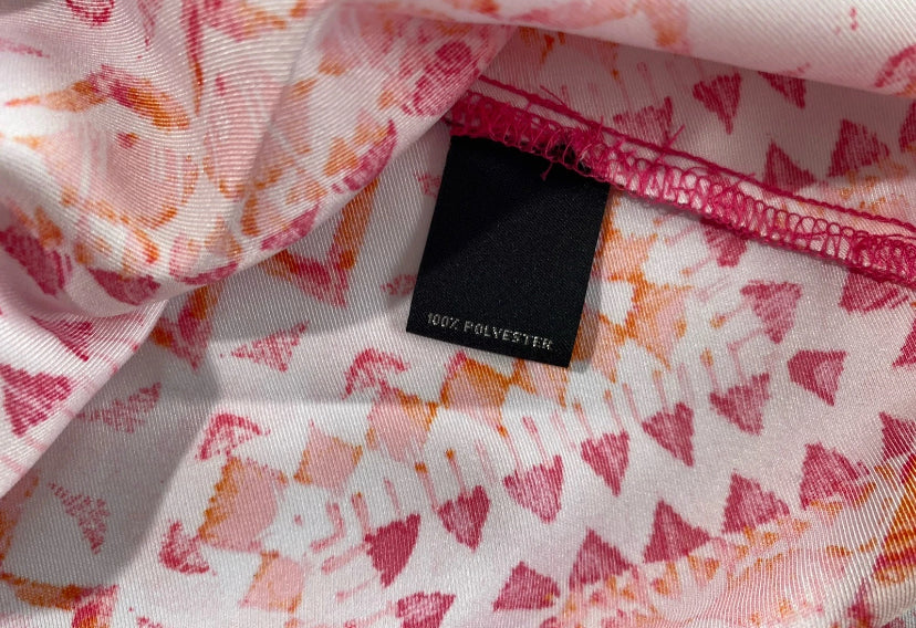 NEW Plus Size 2X Slim Factor Investments Mosaic Open Front 3/4 Sleev Kimono $90