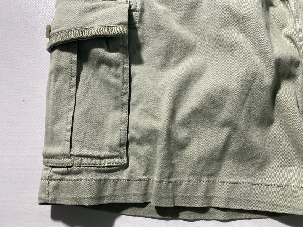 NEW Mens Size 42 Roundtree & Yorke R&R Cargo Short Cotton Blend 9"I Teagreen $50