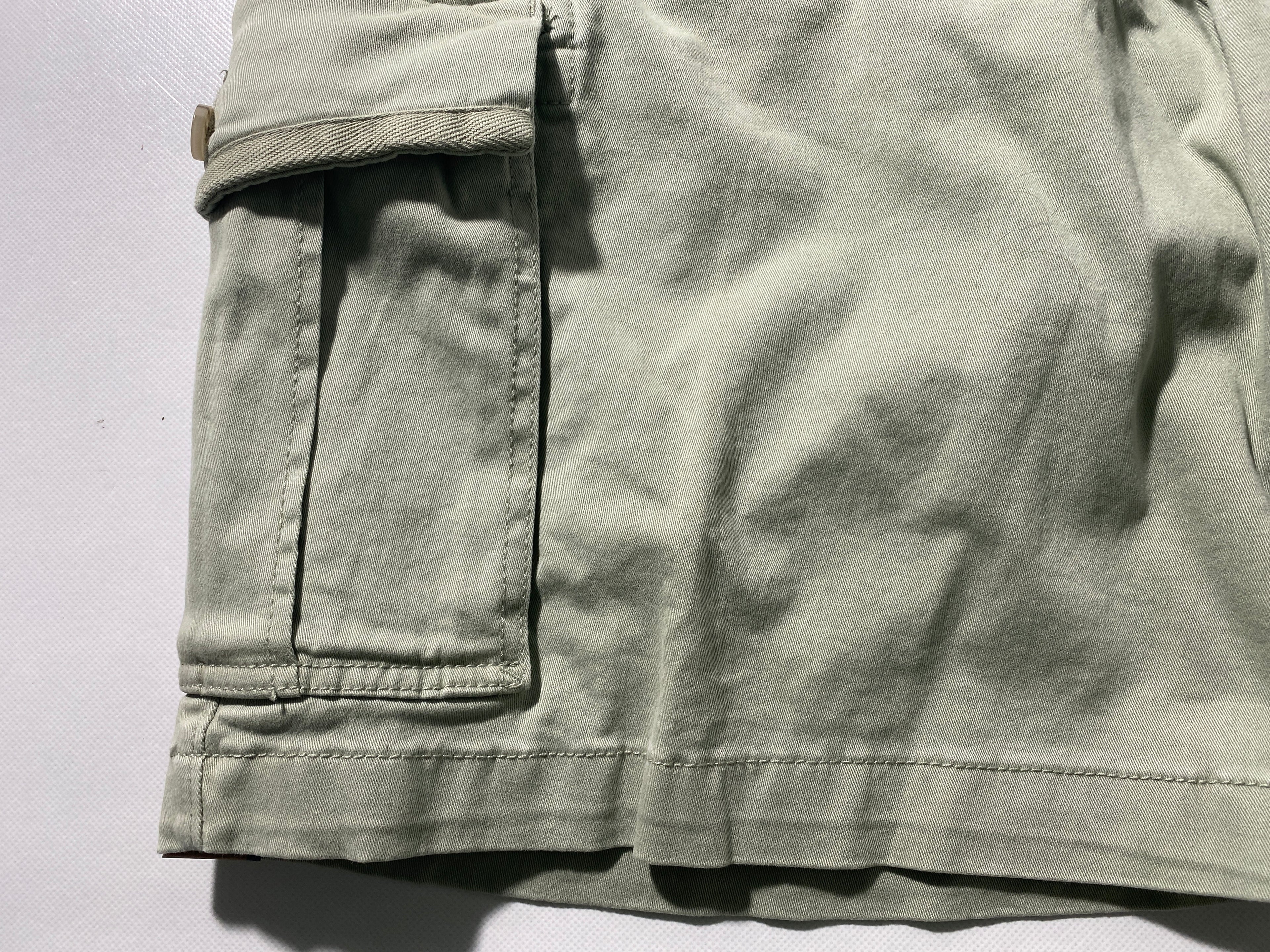 NEW Mens Size 42 Roundtree & Yorke R&R Cargo Short Cotton Blend 9"I Teagreen $50