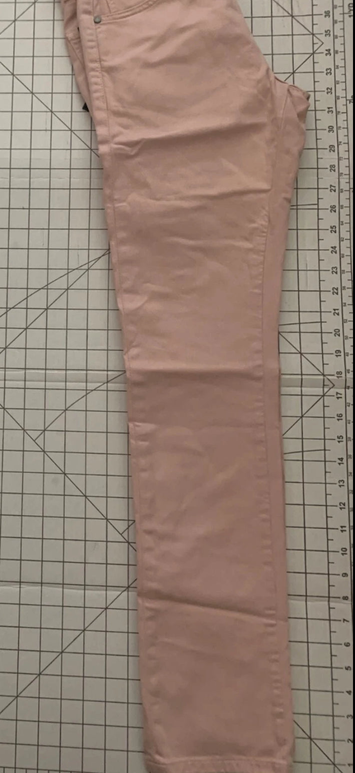 NEW 30 x 34 Mens Murano Avant Garden Evan Extra Slim Fit Flat Pants Peach $90