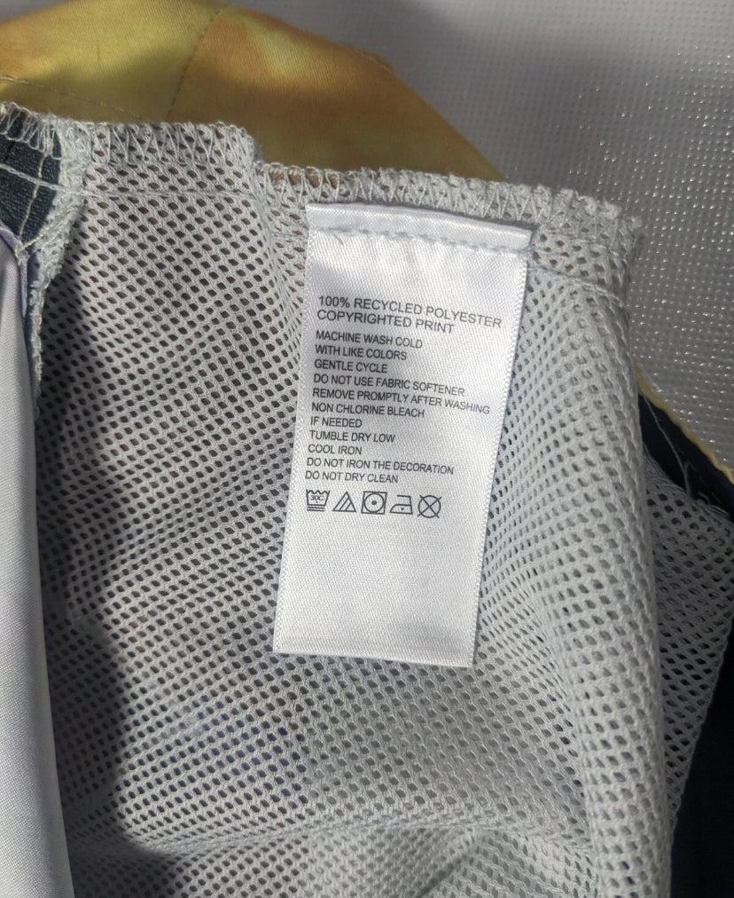 NEW SIZE 34 Mens Tommy Bahama Boardshorts Molokai Sunset Break 9"I UPF 30 Yellow