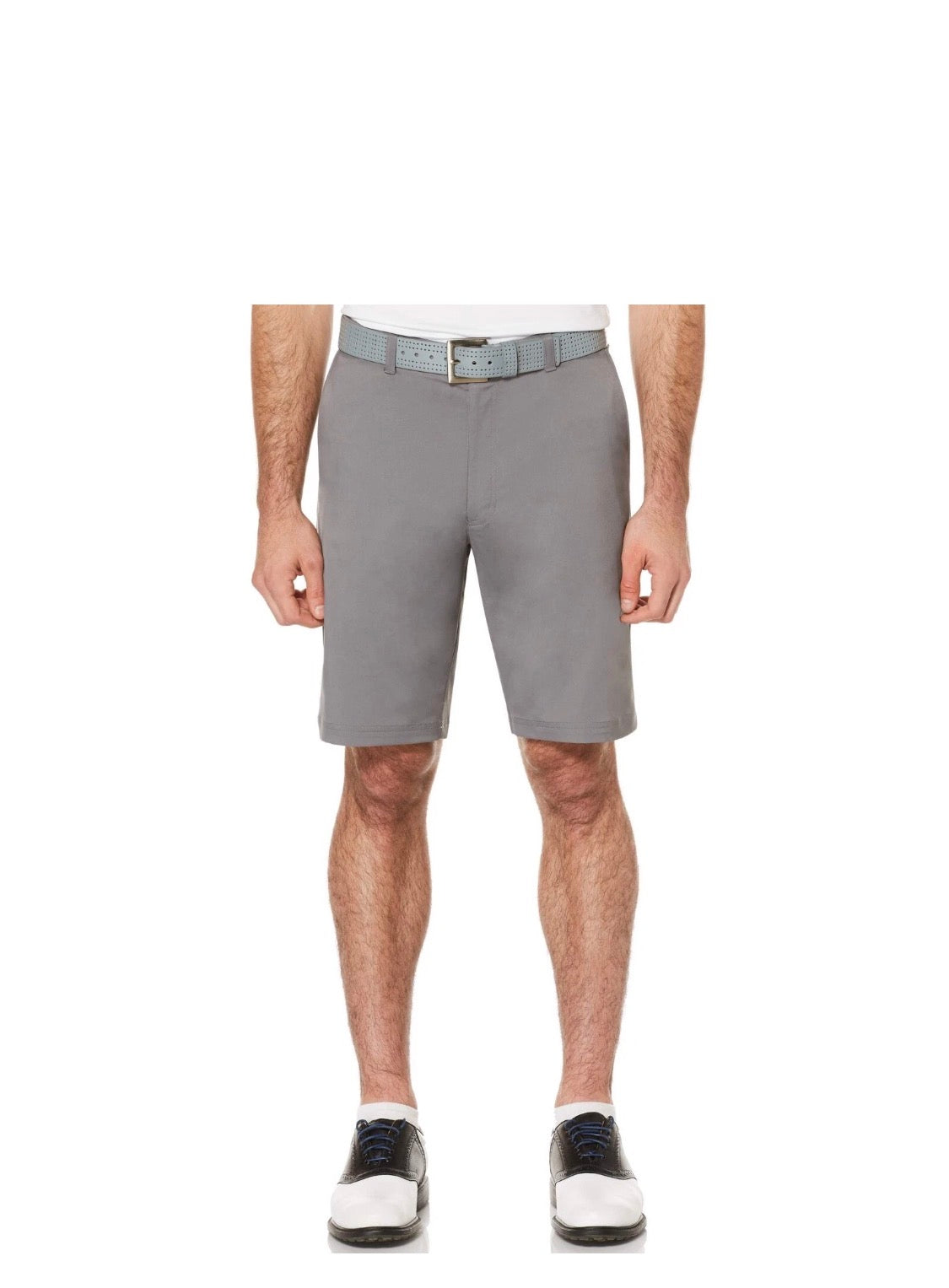 NEW Size 42 PGA Tour Mens Flat Front Active Waistband Shorts Quiet Shade MSRP$65