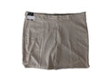 NEW Size 50 Big Mens Roundtree & Yorke Performance Chino Flat Shorts 7"I Stone
