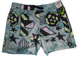 NEW SIZE XL Mens Volcom Boardshorts Polyester 17" Length Chlorine Stoney Trunk