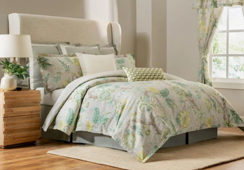 NWT NEW ROSE TREE EURO Sham Madura Gray Cotton MSRP: $79