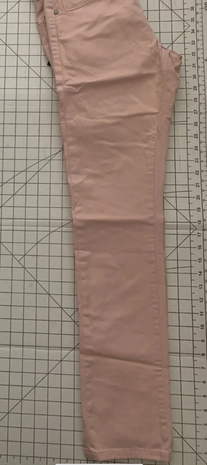 NEW 30 x 34 Mens Murano Avant Garden Evan Extra Slim Fit Flat Pants Peach $90