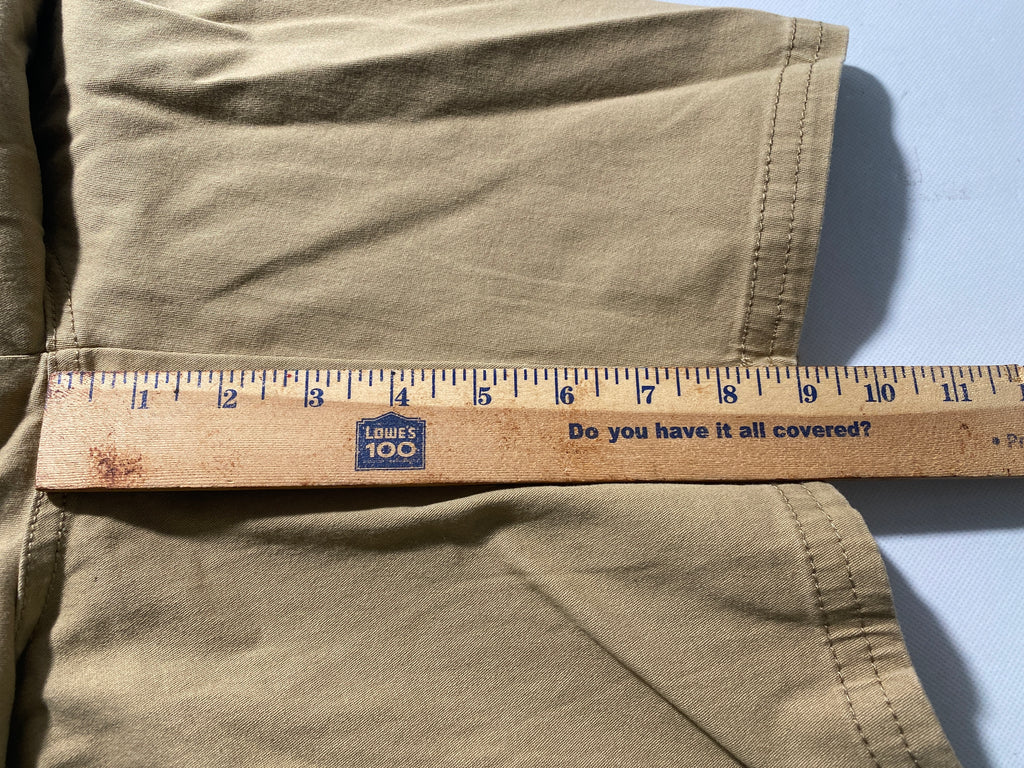 NEW Mens Size 42 Iron Co. Cargo Short Cotton Blend 9"I W/ Cloth Belt Boardwalk