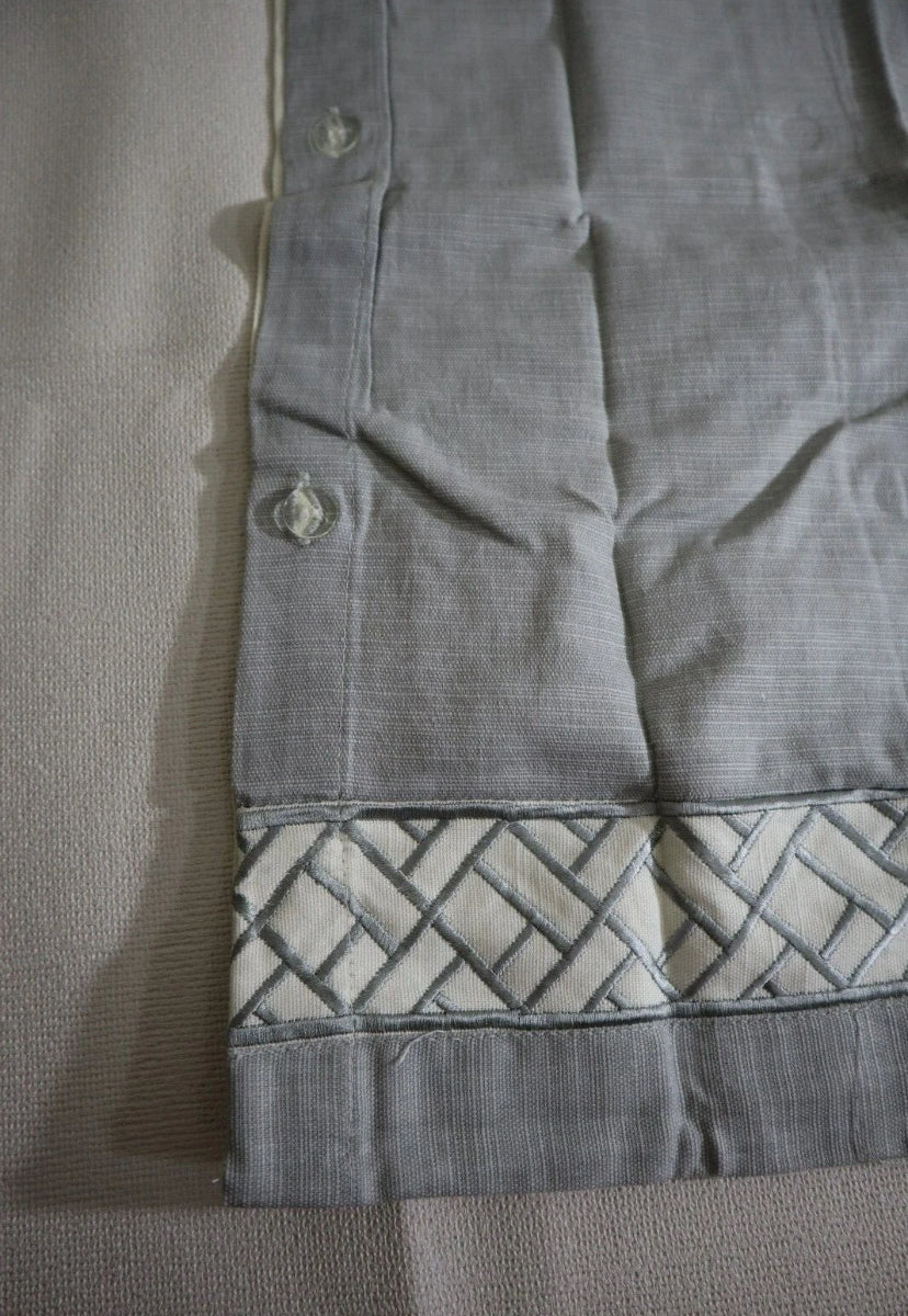 NWT NEW ROSE TREE EURO Sham Madura Gray Cotton MSRP: $79