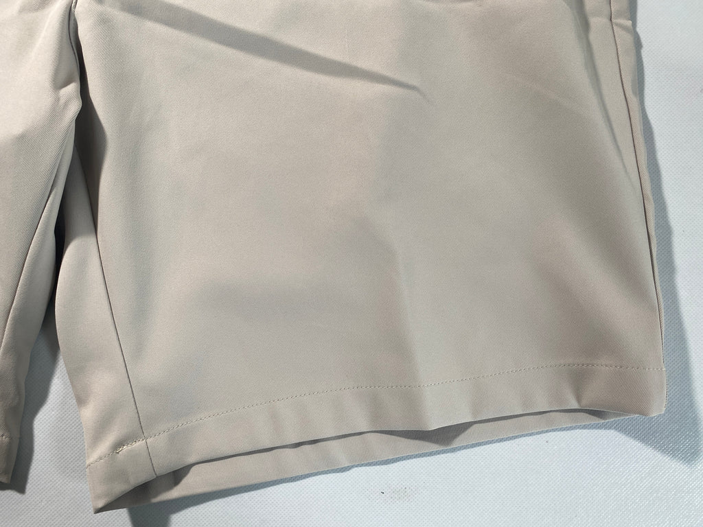 NEW Size 42 Mens Roundtree & Yorke Performance Chino Flat Shorts 8"I Stone $50