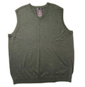NEW Big & Tall Mens Hart Schaffner Marx Sweater Vest Merino Wool Dark Spruce $90