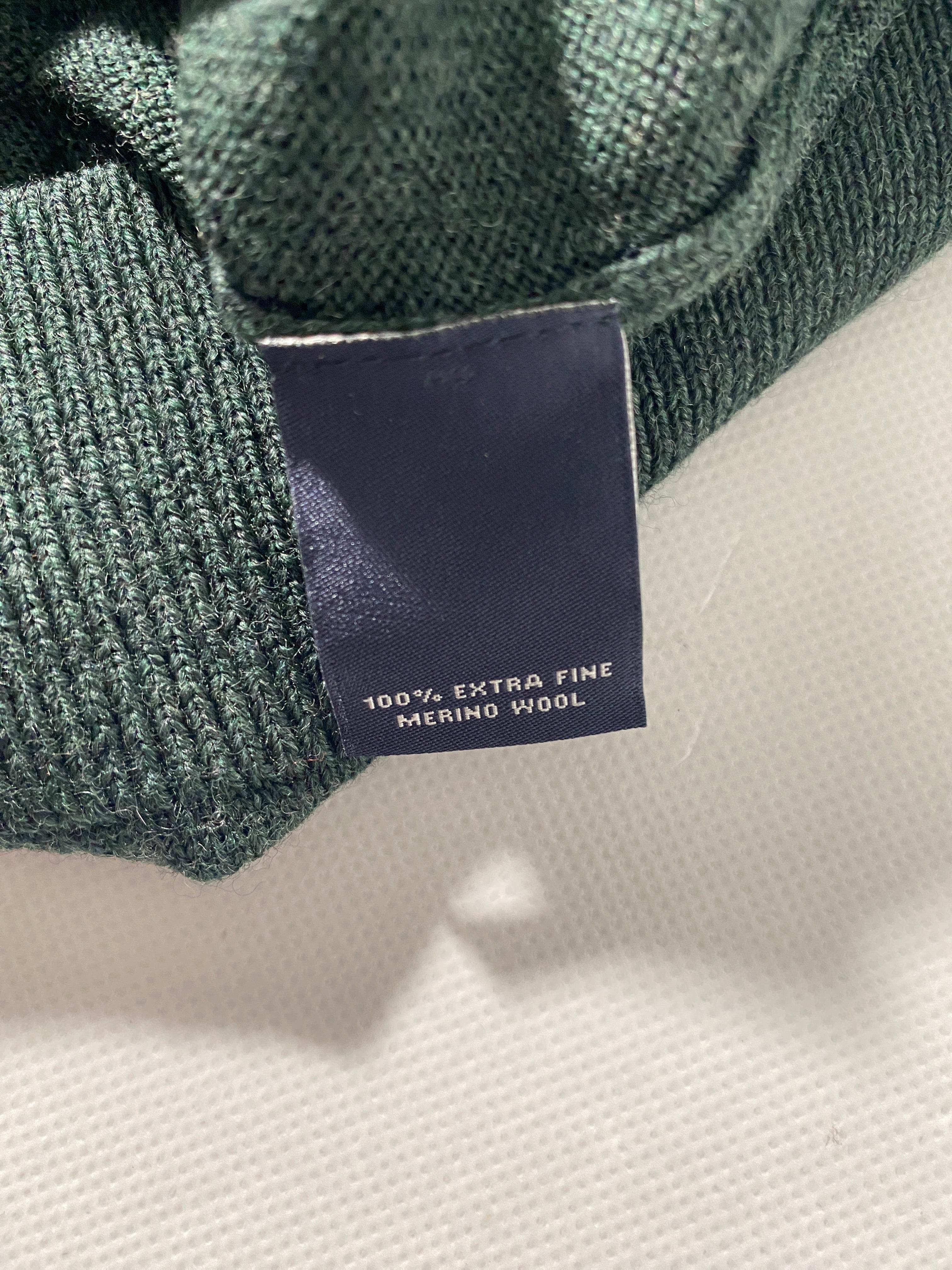NEW Big & Tall Mens Hart Schaffner Marx Sweater Vest Merino Wool Dark Spruce $90