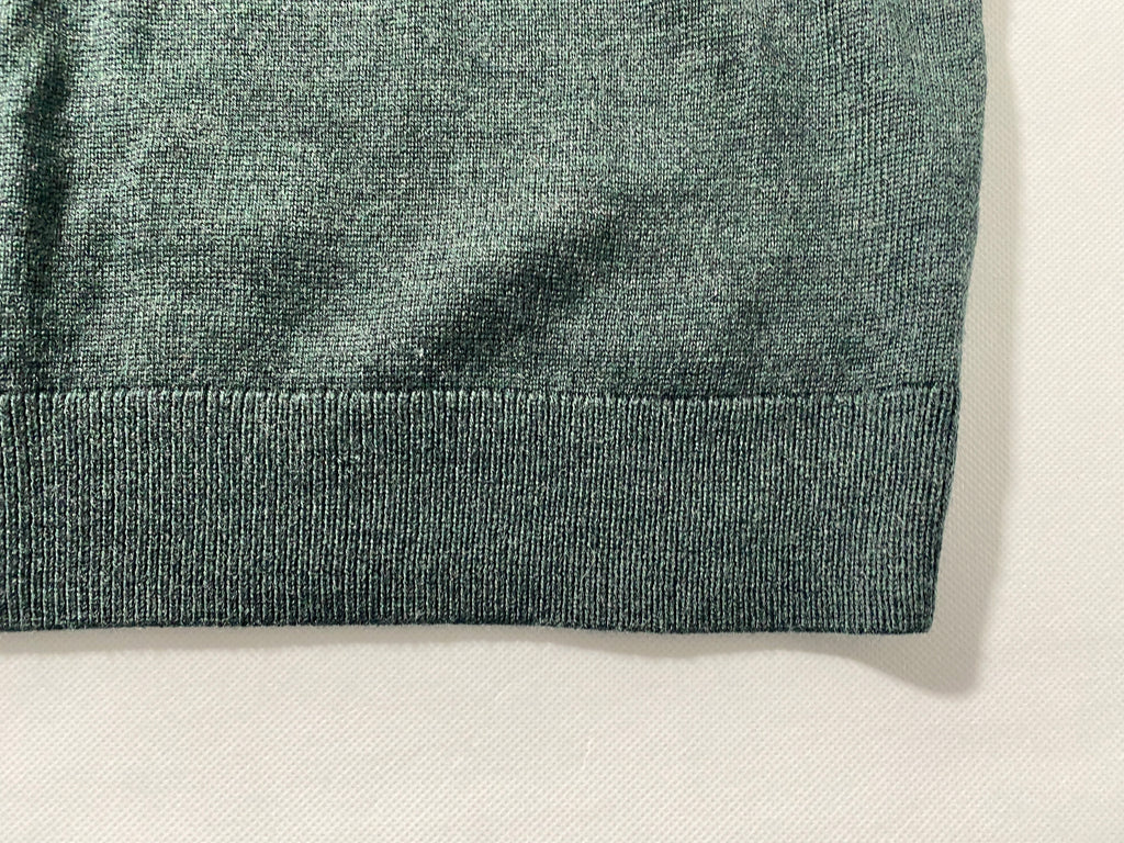 NEW Size S Mens Hart Schaffner Marx Sweater Vest Merino Wool Dark Spruce $80