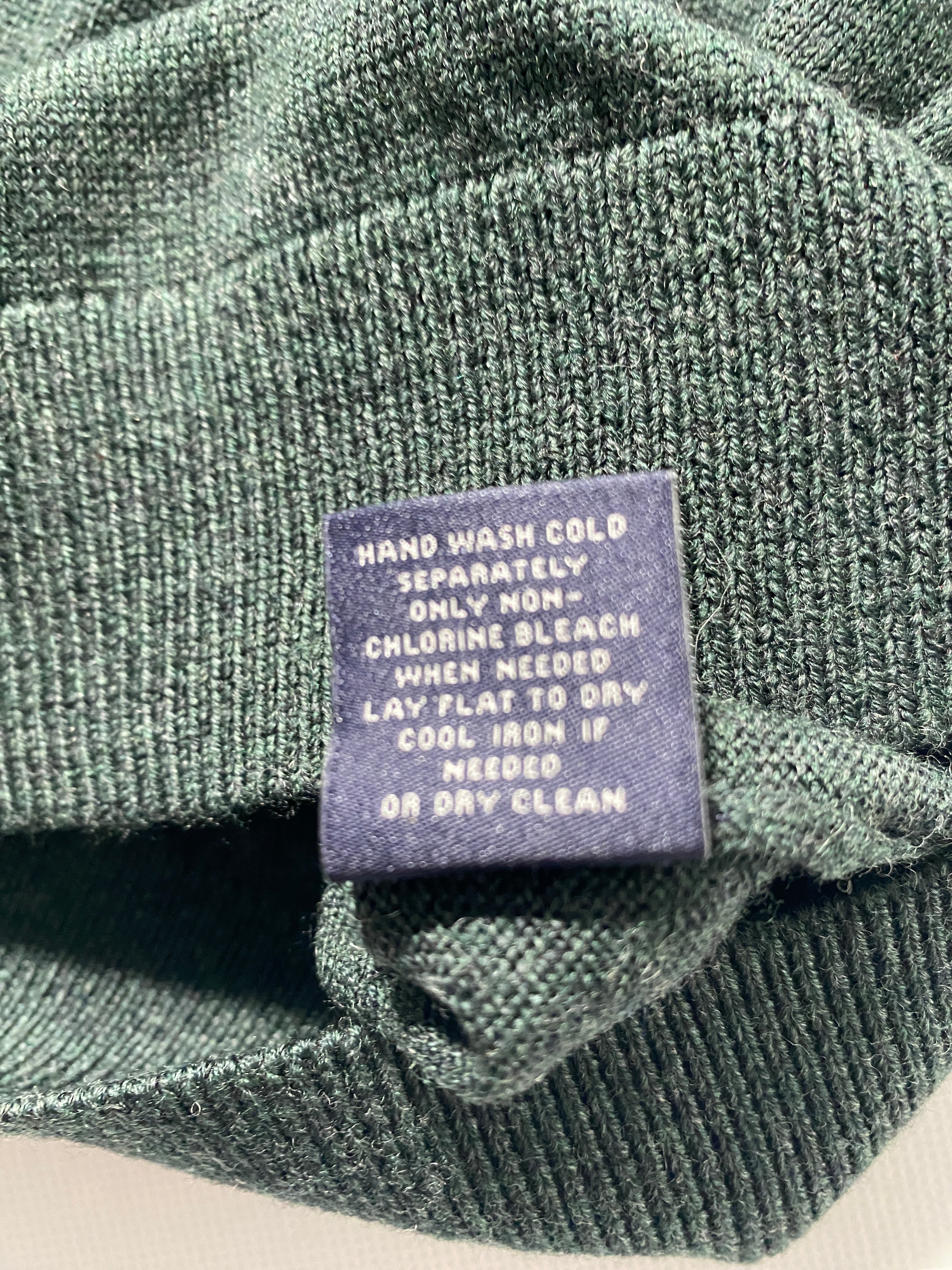 NEW Size S Mens Hart Schaffner Marx Sweater Vest Merino Wool Dark Spruce $80