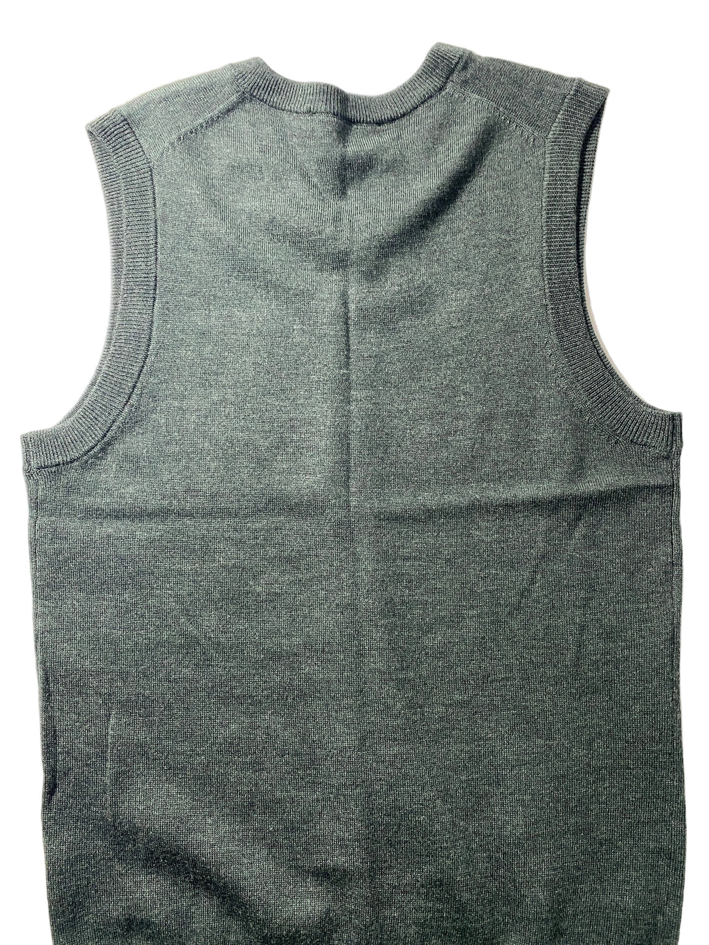 NEW Size S Mens Hart Schaffner Marx Sweater Vest Merino Wool Dark Spruce $80