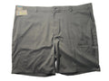NEW Size 52 Big Mens Roundtree & Yorke Performance Chino Flat Shorts 9I Caviar