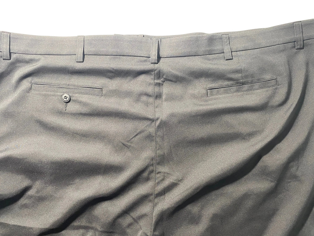 NEW Size 52 Big Mens Roundtree & Yorke Performance Chino Flat Shorts 9I Caviar