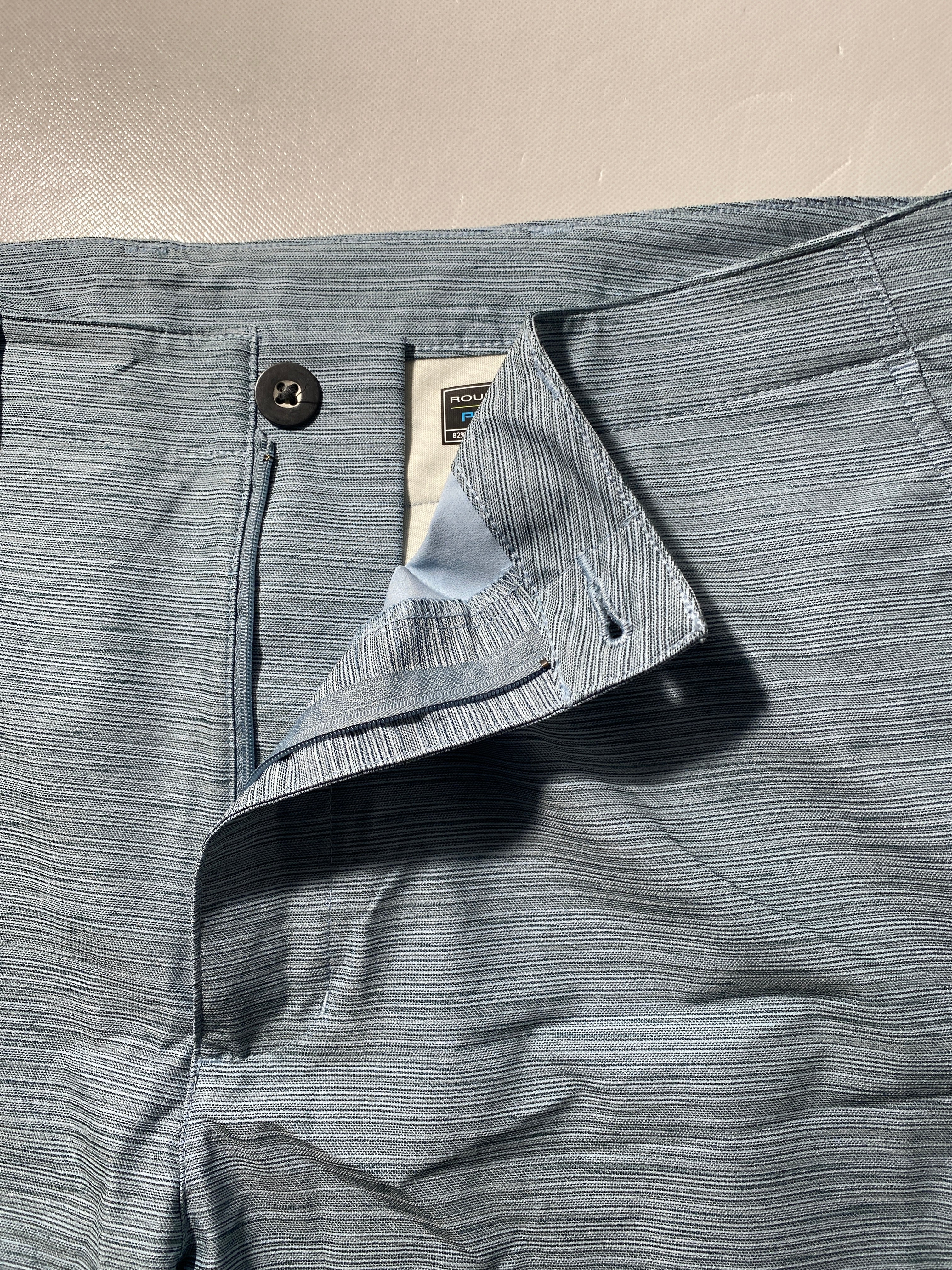 NEW Size 42 Mens Roundtree & Yorke Performance Chino Flat Shorts 9"I Indian $50