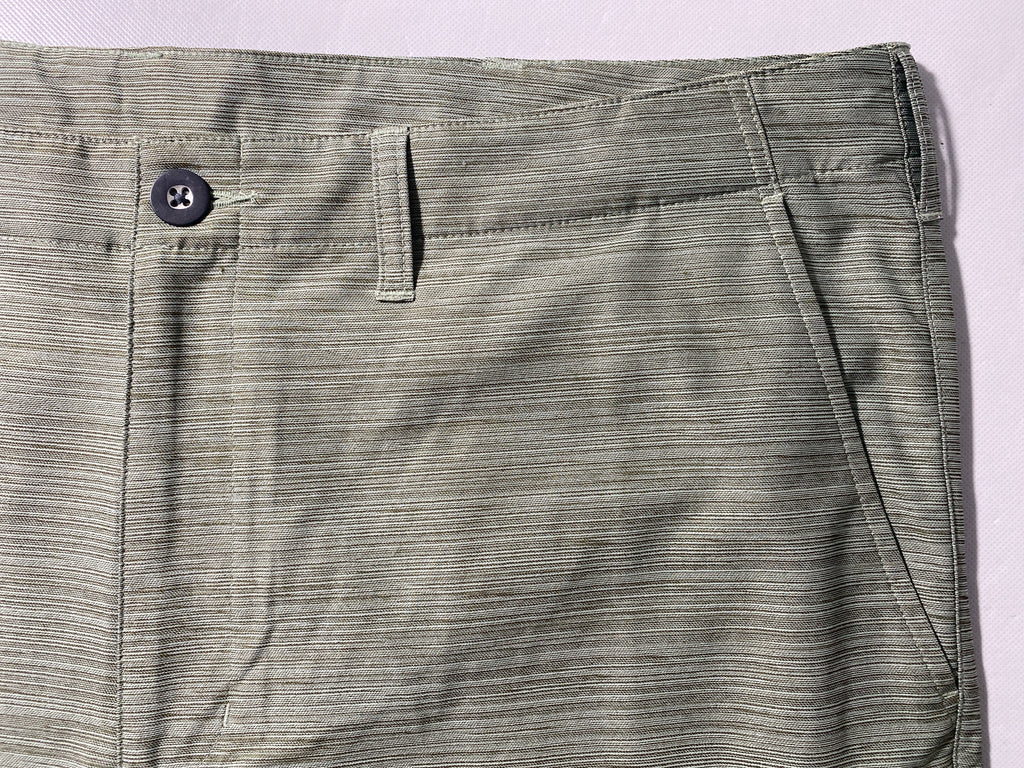 NEW Size 42 Mens Roundtree & Yorke Performance Chino Flat Shorts 9"I Olive $50