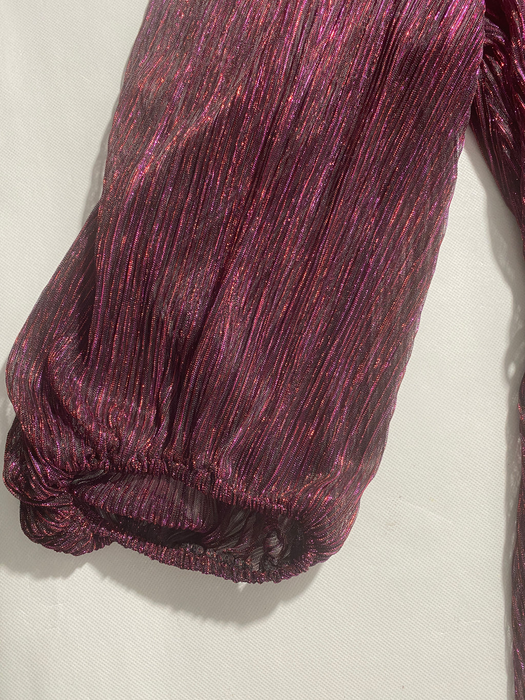 NEW Petite Size Jessica Howard Pleated Metallic Mock Neck Balloon S Belted $128