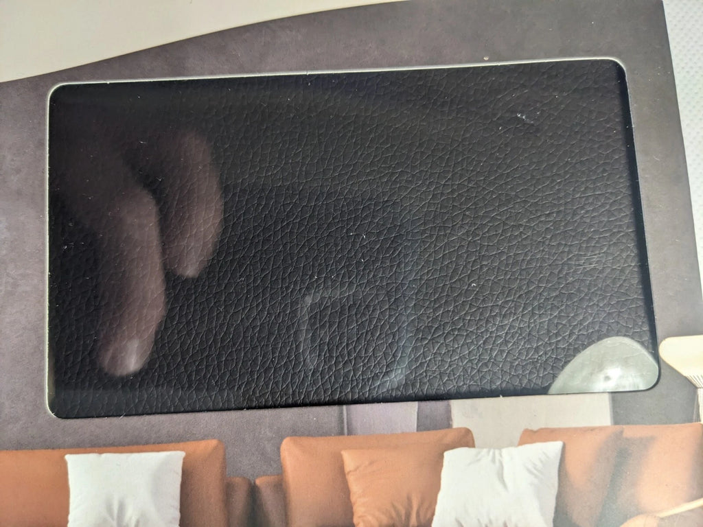 NEW- STMGOO Leather Repair Patch 2-Piece 8X11 In Self Adhesive Leather Coffee