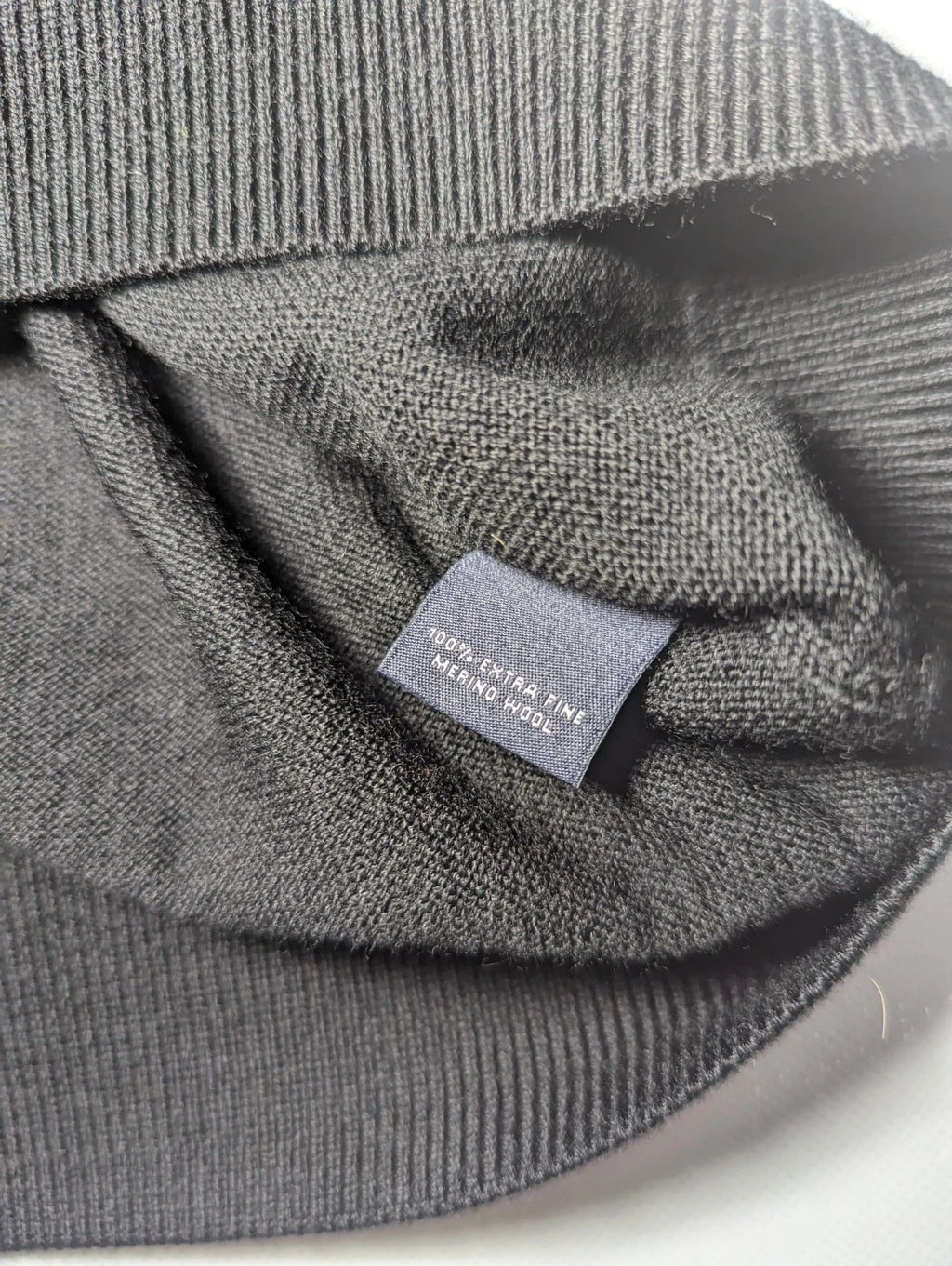 NEW- Big & Tall Mens Hart Schaffner Marx Sweater Vest Merino Wool Black $90