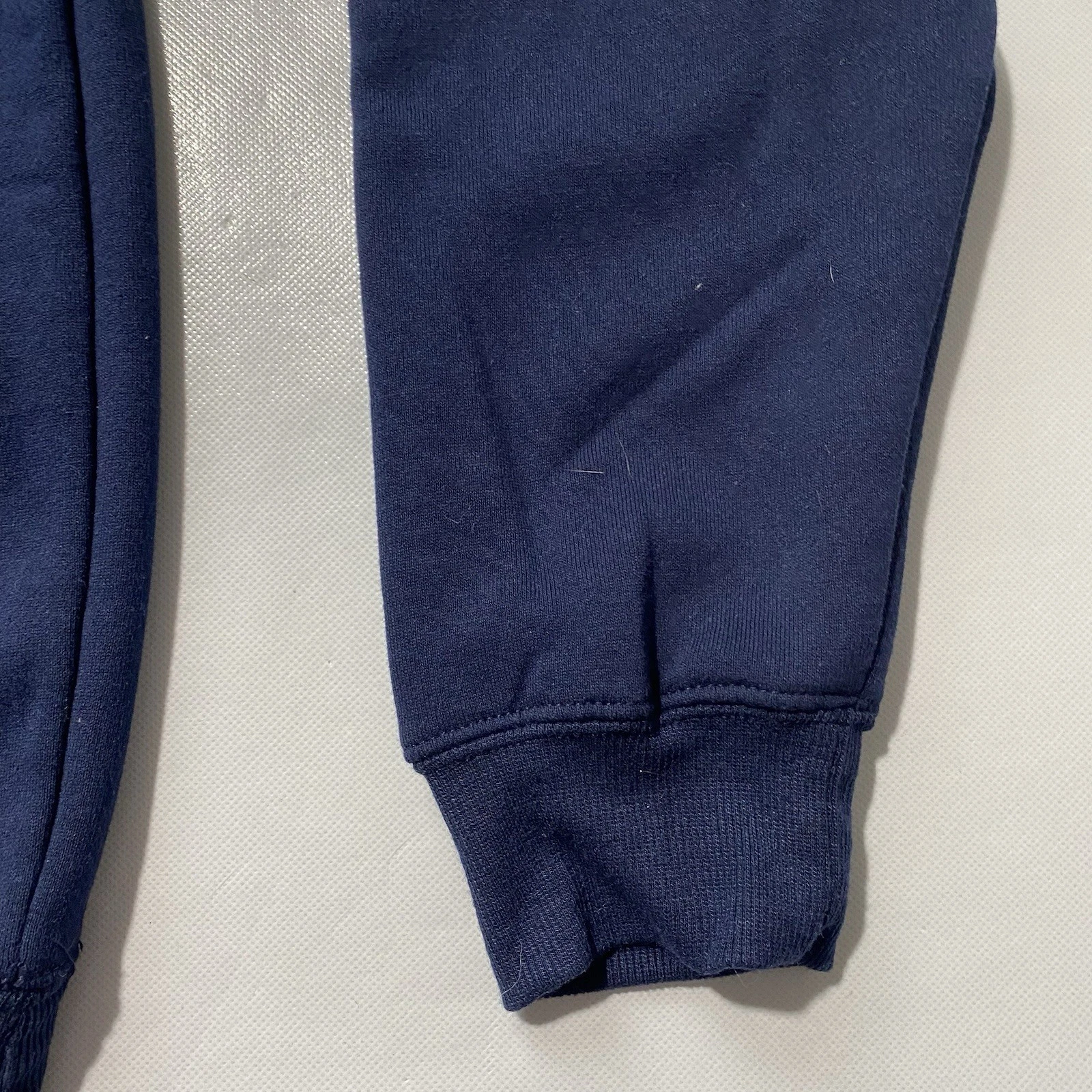 NEW Mens NYPD Sweatshirt Front Letters & Badge Hoodie Cotton Blend Navy