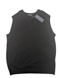 NEW- Big & Tall Mens Hart Schaffner Marx Sweater Vest Merino Wool Black $90