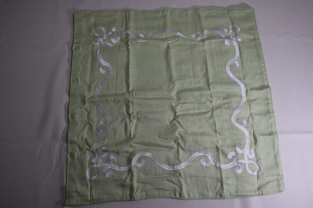 NEW ROSE TREE EURO Sham Wexford Cotton Green MSRP: $79
