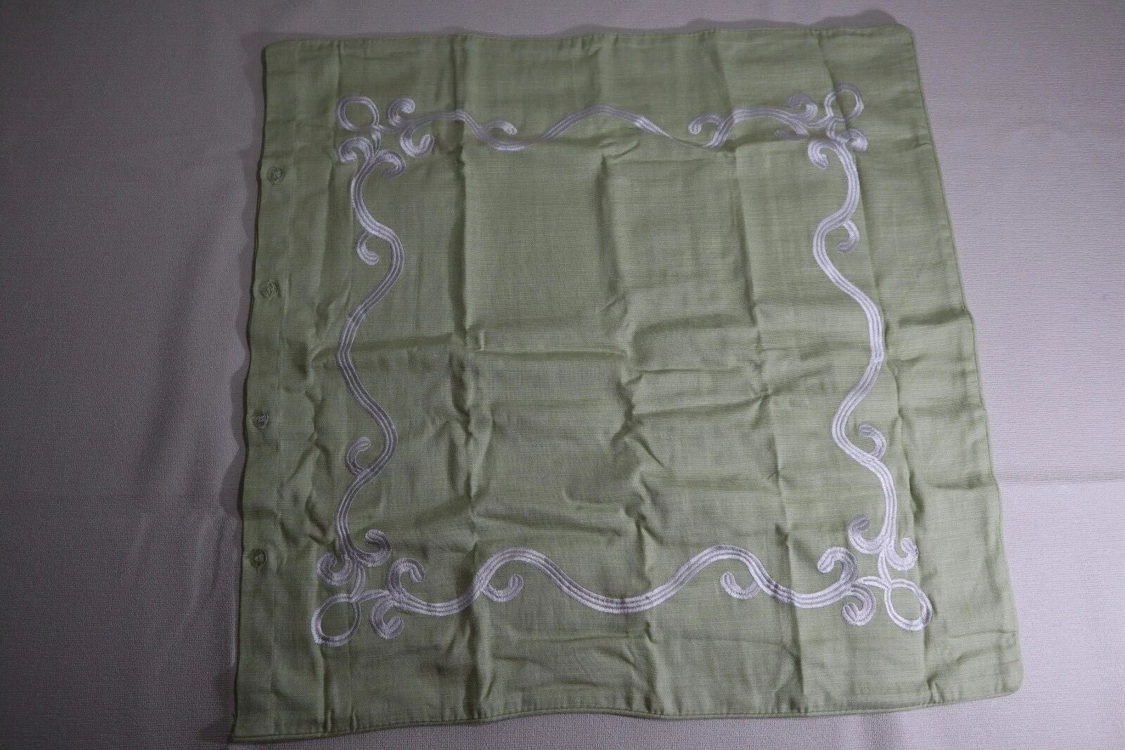 NEW ROSE TREE EURO Sham Wexford Cotton Green MSRP: $79