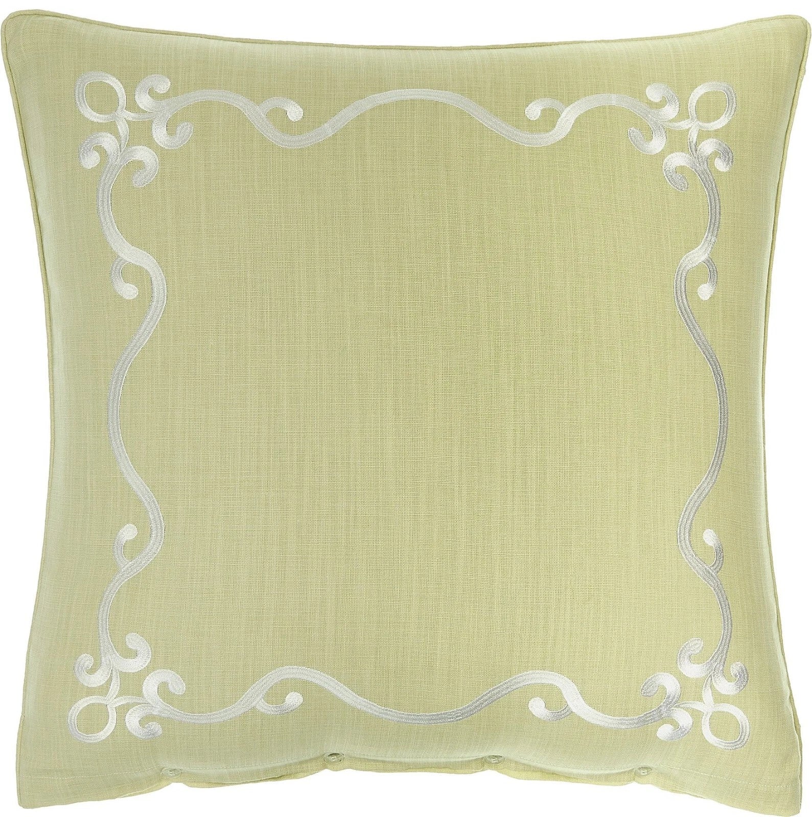 NEW ROSE TREE EURO Sham Wexford Cotton Green MSRP: $79