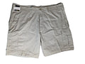 NEW Big Mens Roundtree & Yorke Cargo Shorts Cotton (9" Inseam) Stone